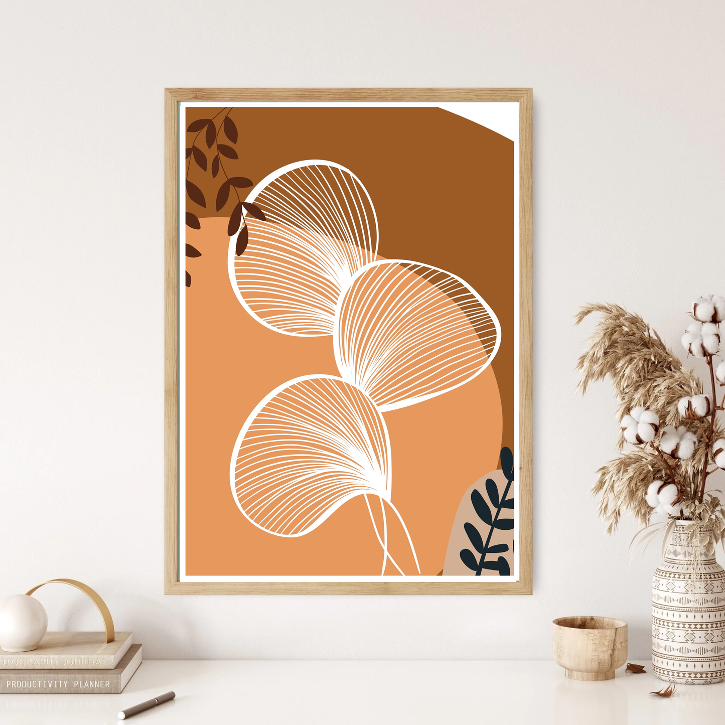 Petals Boho Wall Print