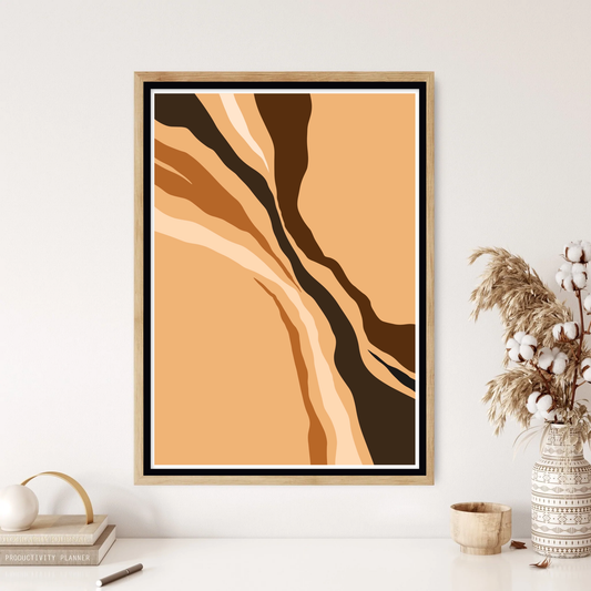 Caramel Fudge Wall Print